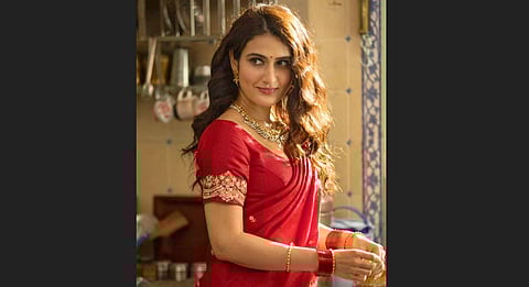 Fatima Sana Shaikh in a still from 'Suraj Pe Mangal Bhari' (Photo | Twitter)