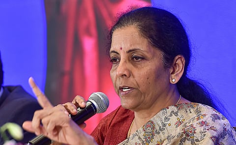 Union Finance Minister Nirmala Sitharaman. (Photo| PTI)