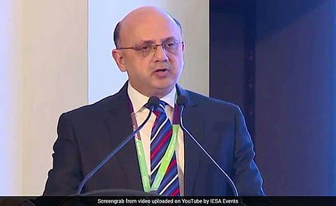 Air India CMD Rajiv Bansal. (photo| YouTube screengrab)