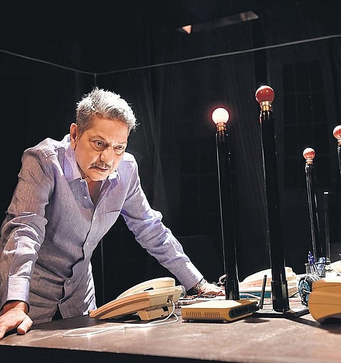 The play is an adaption by Sandhya Gokhale from the film ‘Den Skyldige’ written by Gustav Moller and Emil N Anderson.