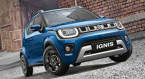 Maruti Suzuki India launched BS-VI compliant version of its premium compact car Ignis. (Photo | Maruti Suzuki official website)