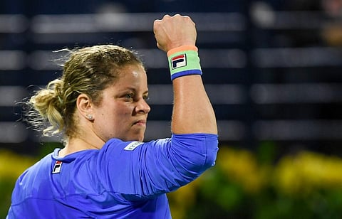 Four-time Grand Slam champion Kim Clijsters (Photo | AFP)