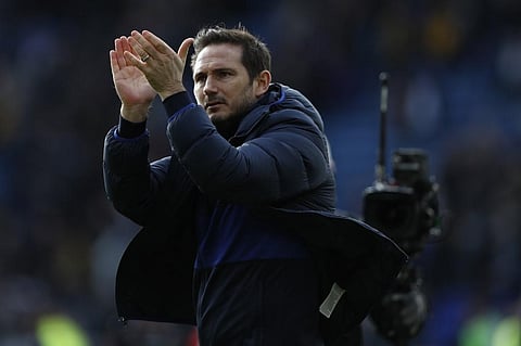 Chelsea's head coach Frank Lampard (Photo | AFP)