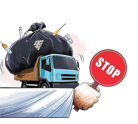 Waste dumping by Keralites poses problems to Tamil Nadu, Karnataka