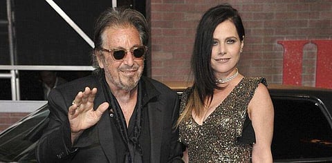 Hollywood veteran actor Al Pacino and his ex-girlfriend Meital Dohan (Photo | AP)