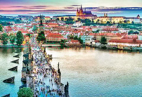 Prague: It has preserved its 14th-century old Baroque and Gothic architecture