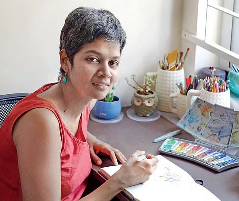 Illustrator Shubhashree Sangameswaran