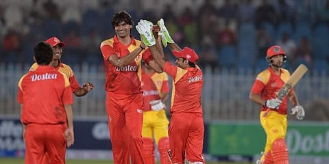 Players in action during Pakistan Super League. (File Photo | AFP)