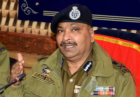 Jammu & Kashmir DGP Dilbagh Singh. (Photo| PTI)
