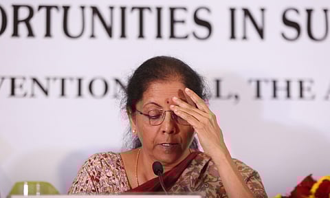 Finance Minister Nirmala Sitharaman. (Photo | EPS)