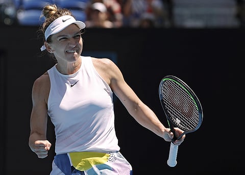 Romania's Simona Halep. (Photo | AP)