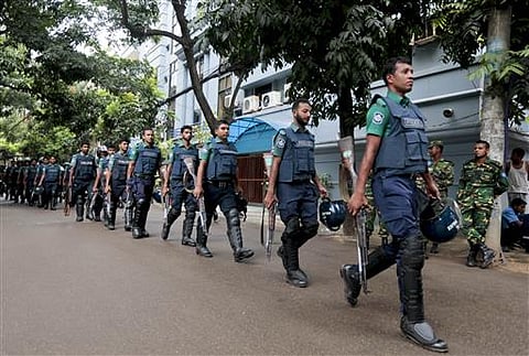 Bangladeshi forces stormed the Holey Artisan Bakery in Dhaka's Gulshan area where heavily armed militants held dozens of people hostage Saturday morning, rescuing some captives including foreigners. | AP
