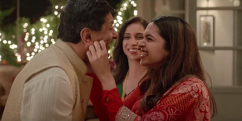 Deepika Padukone with father Prakash Padukone. (Photo | YouTube Screengrab)