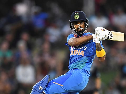 KL Rahul smashed a total of 224 runs including two half-centuries against New Zealand. (Photo | AP)