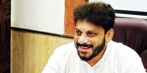 AIMIM leader Waris Pathan. (Photo| Facebook)