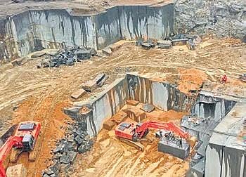 Talluri Madhusudhna Rao, the president of Granite Association, also reiterated the same and noted that tonnes of granite stones are getting piled up here in the district as the traders from China are not coming for purchase due to the COVID outbreak.