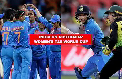 Wrist spinner Poonam Yadav returned with a four-wicket haul as India outwitted Australia by 17 runs in the opening match to make a resounding start to the Women's T20 World Cup. (Photo | AP)