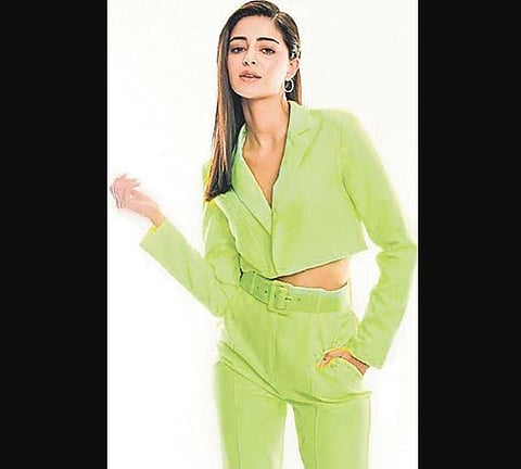Bollywood actor Ananya Panday.
