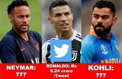 Virat Kohli to Cristiano Ronaldo: Check out how many crores these 'valuable athletes' earn per tweet