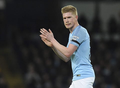 Manchester City midfielder Kevin De Bruyne. (File Photo | AP)