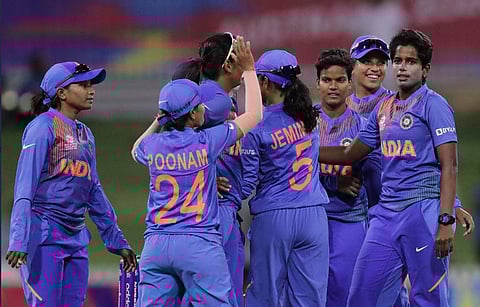 India defeated Bangladesh by 18 runs in Women's World T20. (Photo @T20WorldCup)