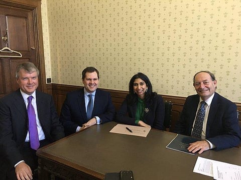 The 39-year-old minister, a barrister and Cambridge University law graduate who specialised in public law and judicial review, said her priority will be to restore confidence in the justice system. (Photo | Twitter)