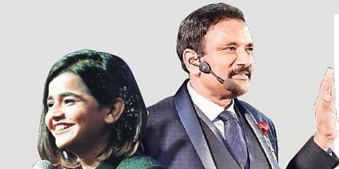 Suhani Shah (L) and Jayasimha. (Photo| EPS)