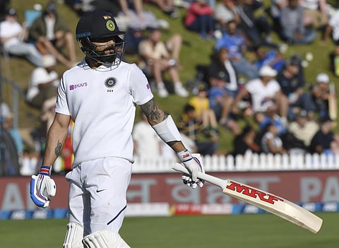 India skipper Virat Kohli lost the top spot in the ICC Test Player Rankings. (File Photo | AP)