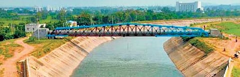 Kakatiya canal in Alugunur. (photo| EPS)