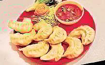Chicken momos