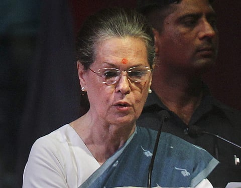 Congress president Sonia Gandhi. (File photo| PTI)