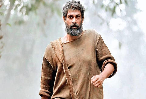 A still from the film 'Haathi Mere Saathi'