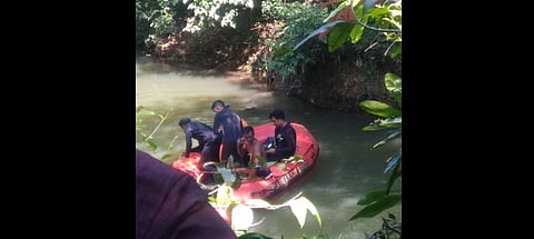 Search operations were underway for over 20 hours till they found the body.