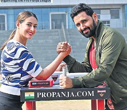 Bollywood couple Preeti Jhangiani and Parvin Dabas are organising the Pro Panja League