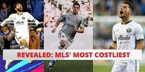 Zlatan Ibrahimovic is not an MLS player anymore. From Chicharito to Gustavo Bou, meet the ten players who are paid the most for their service in the American soil. (Twitter photos)