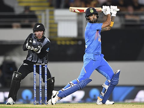 KL Rahul scored 224 runs, including two fifties and a 40 plus score, in the five-match series against NZ. (Photo | AP)