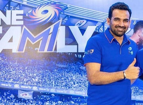 Former Indian pacer Zaheer Khan (Twitter photo)