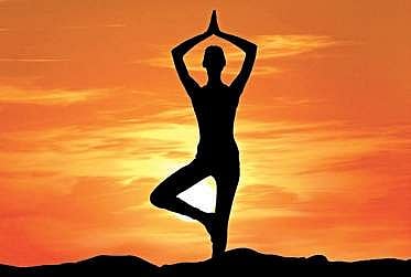 Keep calm and yoga on
