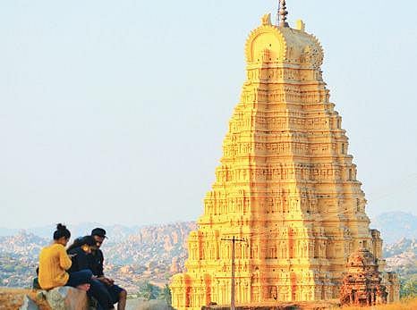 A view of the Virupaksha temple in Hampi  | D Hemanth