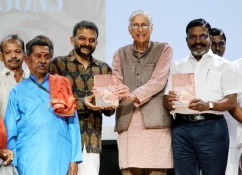 The book was launched on Sunday. (Photo | Hari Nivas B, EPS)