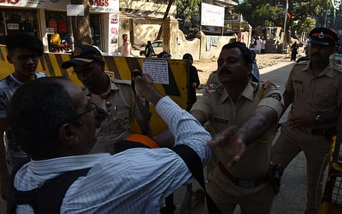 Photojournalist 'beaten up' by police at anti-CAA protest in Mumbai