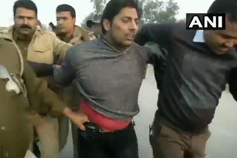 The weapon used by the shooter has been seized. (Photo | ANI)