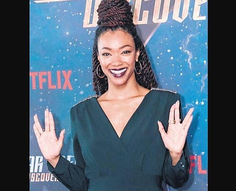 Sonequa Martin-Green is the first woman of colour to ever lead a show of the Star Trek franchise.