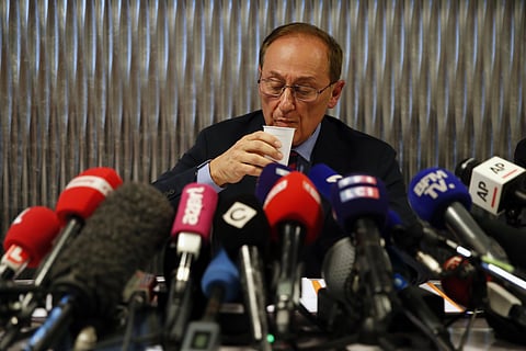 French Ice Skating Federation (FFSG) president Didier Gailhaguet. (Photo | AP)