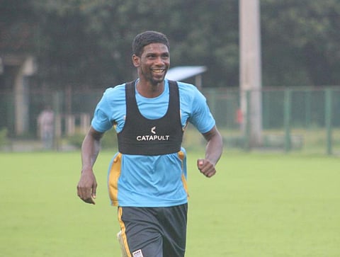 Rowllin Borges of Mumbai City FC (Twitter Photo)