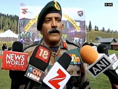 Lt Gen RP Kalita. (Photo| ANI)
