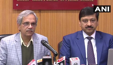 The final voter turnout in the Delhi polls was 62.59 per cent announced senior poll officers.