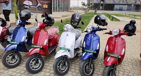 High-Speed Electric Scooter 'EPluto 7G' (Twitter Photo)