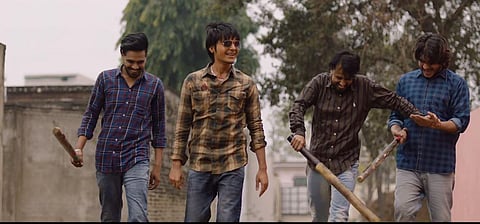 A still from the film 'Shooter'