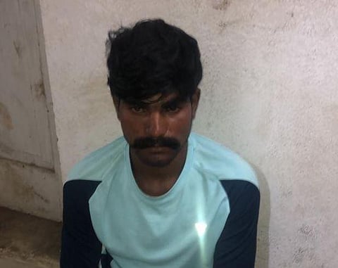 The accused Manjunath Badiger taken into custody on Sunday.